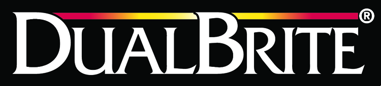 Dual brite logo black